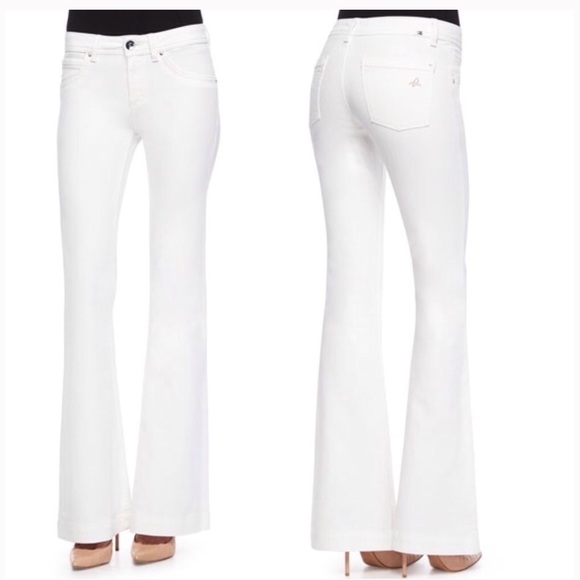 DL1961 Denim - DL1961 White Flare "Joy" Jeans